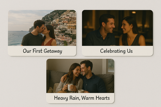Personalised Couple Photo Card – Credit Card Size, Waterproof