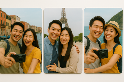 Personalised Couple Photo Card – Credit Card Size, Waterproof
